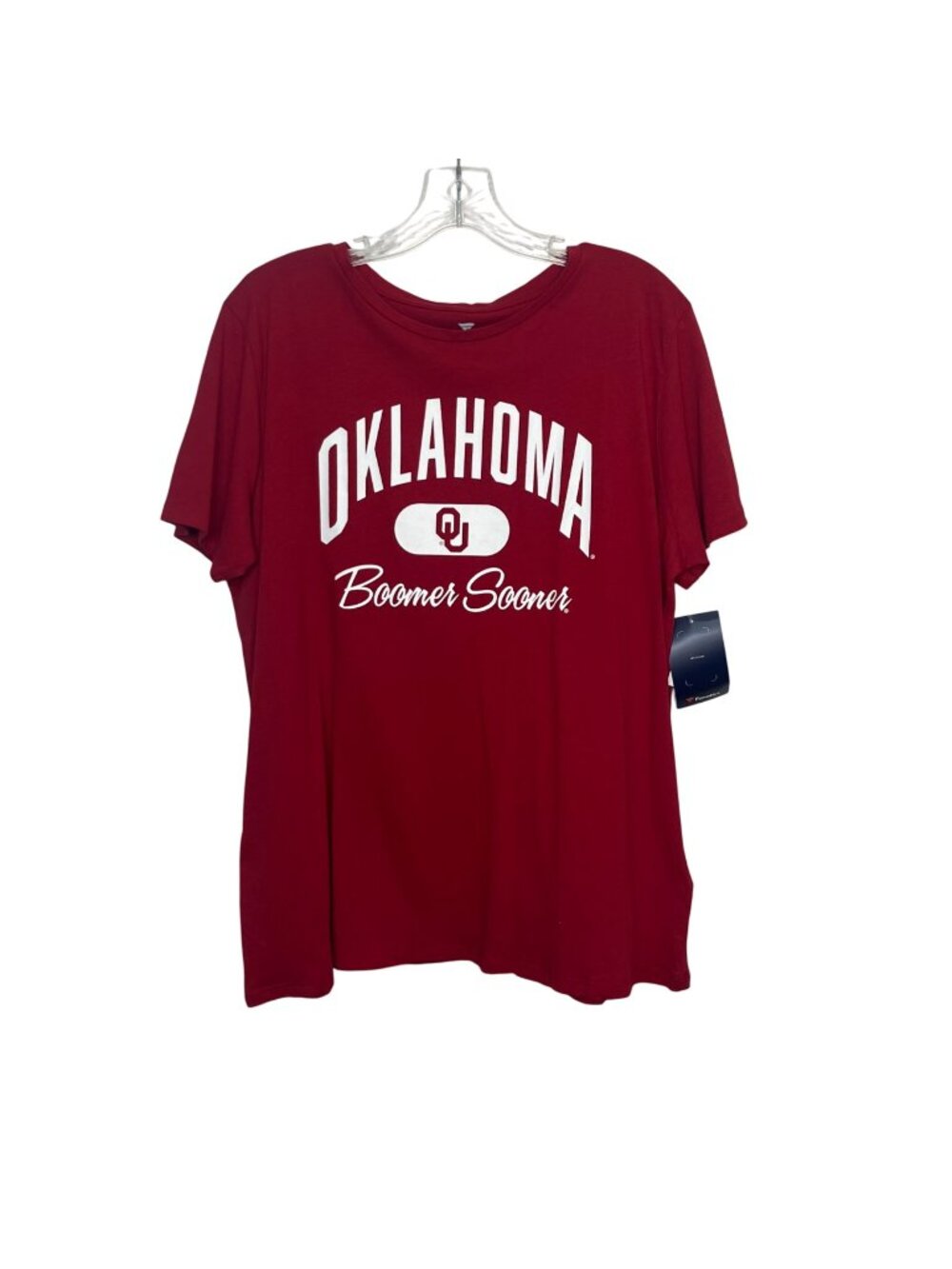 Oklahoma Sooners Fanatics Tshirt Womens XL Red New Short Sleeve Fanwear
